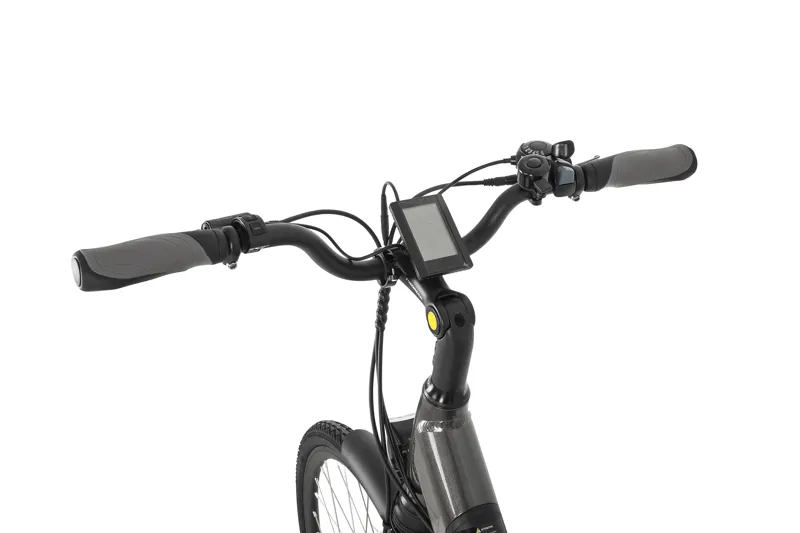 Ampere Deluxe Step Through 700c Wheel Electric Bike Grey-8